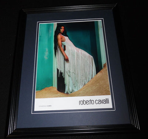 Ciara 2015 Roberto Cavalli Framed 11x14 ORIGINAL Advertisement