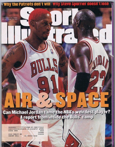 ORIGINAL Vintage October 23 1995 Sports Illustrated Michael Jordan Dennis Rodman