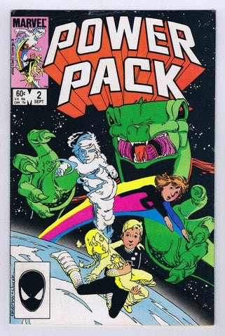 Power Pack #2 ORIGINAL Vintage 1984 Marvel Comics 