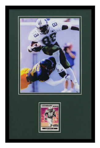 Randy Moss Framed 11x17 Vintage Panini Card +  Photo Display Marshall