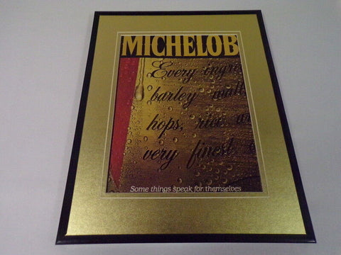 1983 Michelob Beer Framed 11x14 ORIGINAL Advertisement 