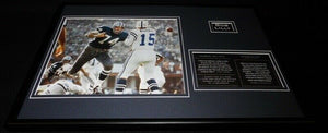 Bob Lilly Framed 12x18 Photo Display Cowboys