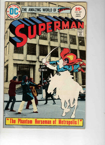 Superman #289 VINTAGE 1975 DC Comics