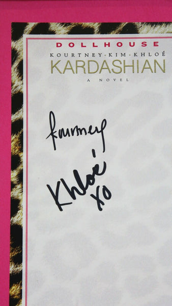 Kourtney & Khloe Kardashian Dual Signed Framed 12x18 Photo Display KUWTK