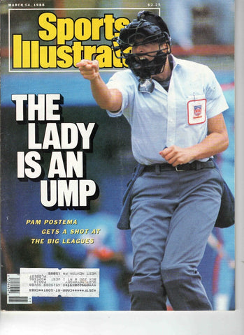 Mar 14 1988 Sports Illustrated Magazine Pam Postema Umpire