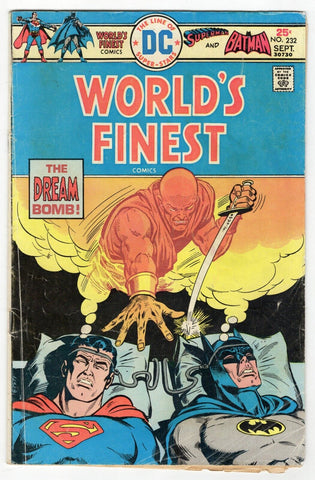 World's Finest #232 VINTAGE 1975 DC Comics Superman Batman