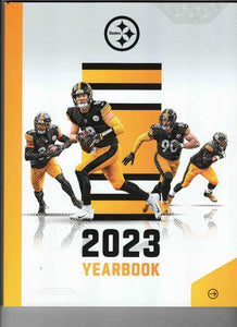 2023 Pittsburgh Steelers Yearbook TJ Watt Kenny Pickett Cover