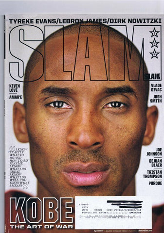 ORIGINAL Vintage April 2010 Slam Magazine Kobe Bryant Kevin Love Dejuan Blair