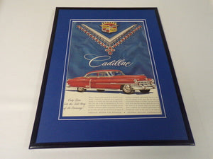 1951 Cadillac Framed 11x14 ORIGINAL Advertisement