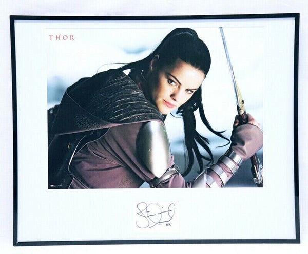 Jaimie Alexander Signed Framed 16x20 Photo Display Thor 