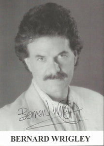 Bernard Wrigley Signed 5x7 Vintage Photo