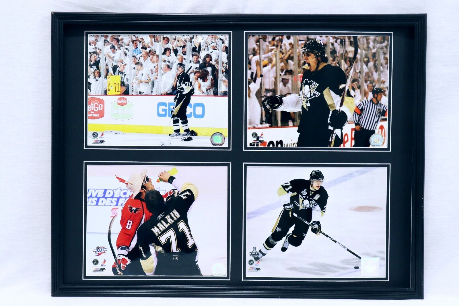 Evgeni Malkin Pittsburgh Penguins Framed 18x24 Photo Collage