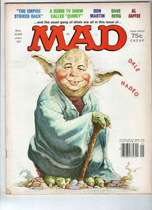 Mad Magazine #220 1981 EC Comics Empire Strikes Back Yoda Star Wars