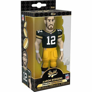 NEW SEALED 2021 Funko Gold NFL Packers Aaron Rodgers 5" Action Figure  