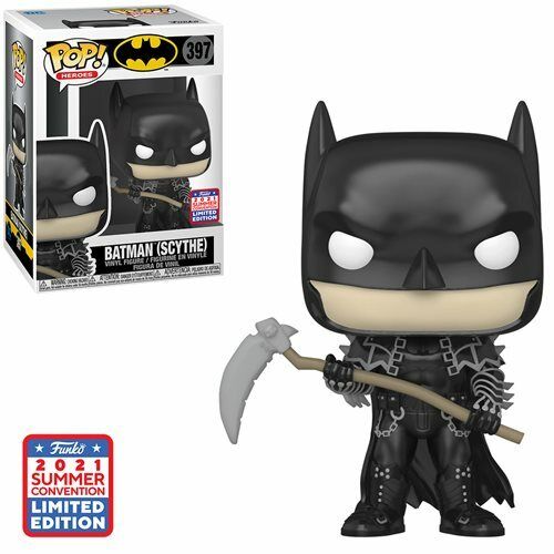 NEW SEALED 2021 Funko Pop Figure Batman with Scythe Convention Exclusive