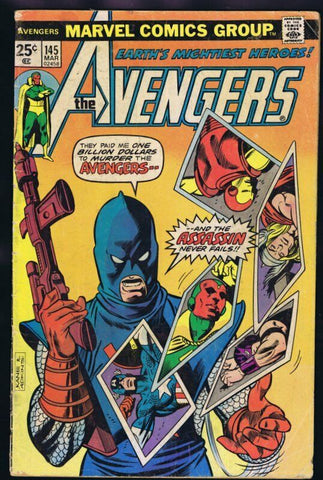 Avengers #145 ORIGINAL Vintage 1976 Marvel Comics The Assassin