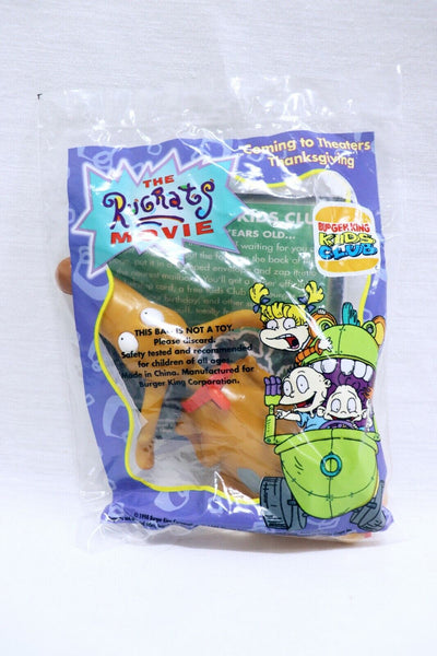 VINTAGE SEALED 1997 Burger King Rugrats Spike the Dog Action Figure