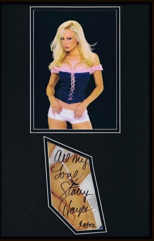 Stacy Hayes Signed Framed 11x17 Photo Display Lingo