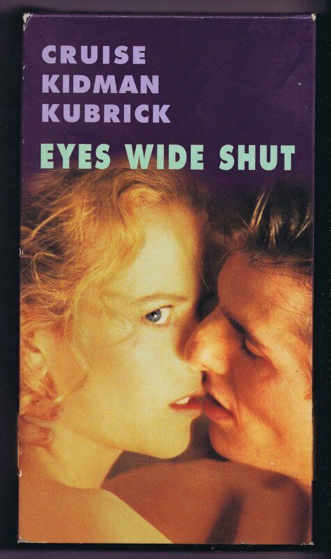 Eyes Wide Shut (1999) VINTAGE VHS Cassette Stanley Kubrick Tom Cruise