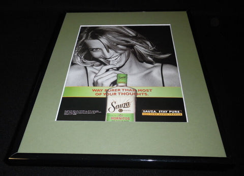 2001 Sauza Tequila Framed 11x14 ORIGINAL Vintage Advertisement C