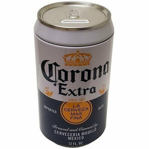 BRAND NEW Corona Beer 6" Replica Beer Can Tin Bank