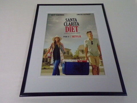 Santa Clarita Diet 2017 Netflix 11x14 Framed ORIGINAL Advertisement