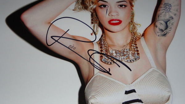 Rita Ora Signed Framed 18x24 Photo & CD Display JSA I Will Never Let You Down 