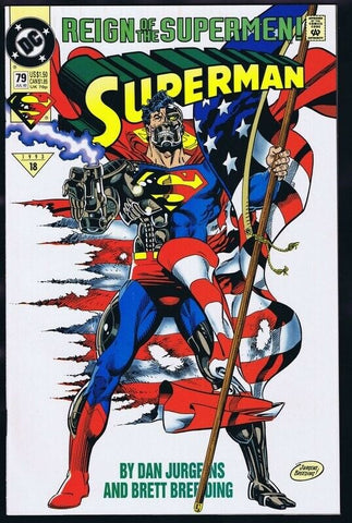 Superman #79 ORIGINAL Vintage 1993 DC Comics 