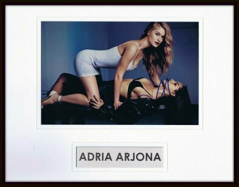 Adria Arjona Signed Framed 11x14 Photo Display AW True Detective