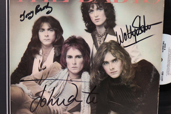 The Babys Group Signed Framed 1977 Broken Heart Record Album Display