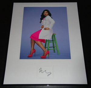 Mindy Kaling Signed Framed 16x20 Photo Poster Display The Mindy Project