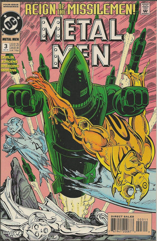 Metal Men #3 ORIGINAL Vintage 1993 DC Comics