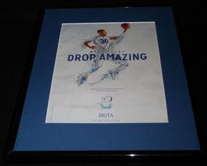 Stephen Curry 2016 Brita Water Framed 11x14 ORIGINAL Advertisement Warriors