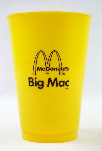 VINTAGE 1978 McDonald's Big Mac Plastic Cup