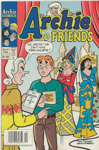 Archie and Friends #21 ORIGINAL Vintage 1997 Archie Comics GGA Betty Veronica