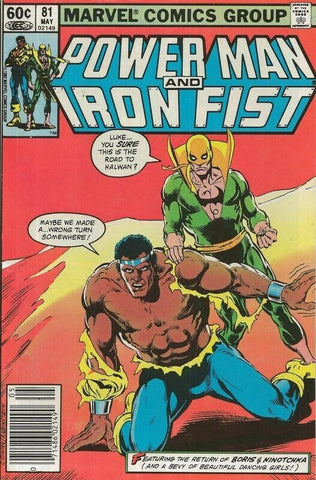 Power Man and Iron Fist #81 ORIGINAL Vintage 1982 Marvel Comics Newsstand