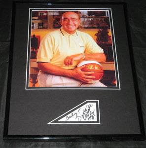 Dick Vitale ESPN Signed Framed 11x14 Photo Display JSA HOF