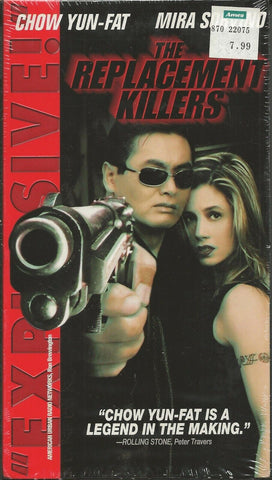 Replacement Killers VINTAGE VHS Cassette Chow Yun Fat Mira Sorvino