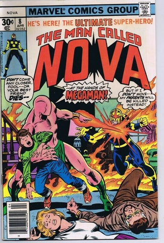 Nova #8 ORIGINAL Vintage 1977 Marvel Comics 1st Xandarian Worldmind