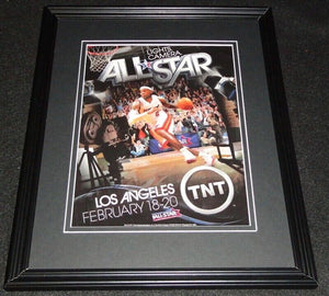 2011 NBA All Star Game Lebron James LA Framed 11x14 ORIGINAL Advertisement 