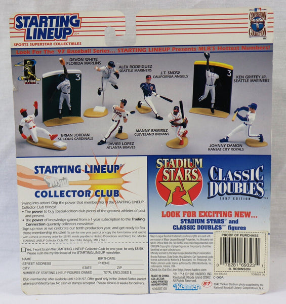 VINTAGE SEALED 1997 Starting Lineup SLU Figure Cooperstown Brooks Robinson