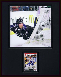 Mike Cammalleri Signed Framed 11x14 Photo Display Wraparound Goal Kings 