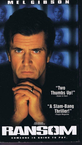 Ransom VINTAGE VHS Cassette Mel Gibson