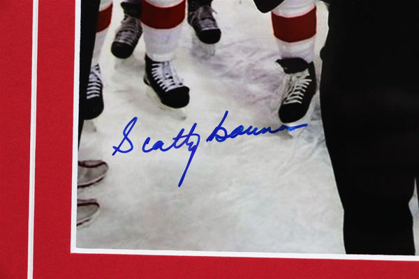 Scotty Bowman Signed Framed 11x14 Photo Display JSA Red Wings Stanley Cup