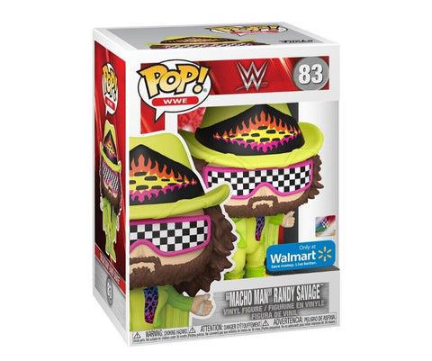 NEW SEALED Funko Pop Figure WWE Macho Man Randy Savage Walmart Exclusive 