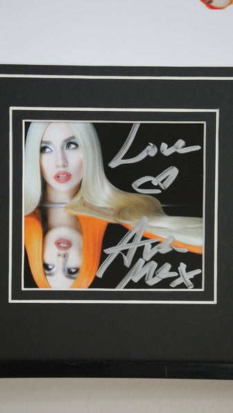 Ava Max Signed Framed 11x17 CD + Photo Display