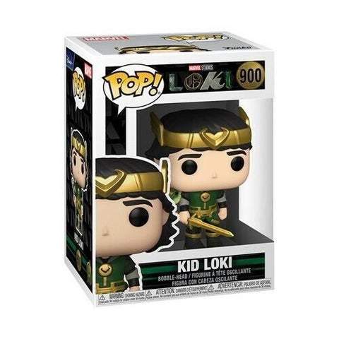 NEW SEALED 2022 Funko Pop Figure Kid Loki w/ Alligator