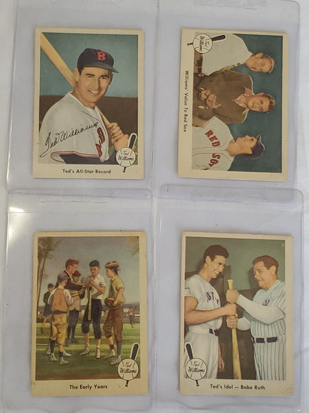 1959 Fleer Ted Williams Near Complete Set 78/80 Missing #68 + 75