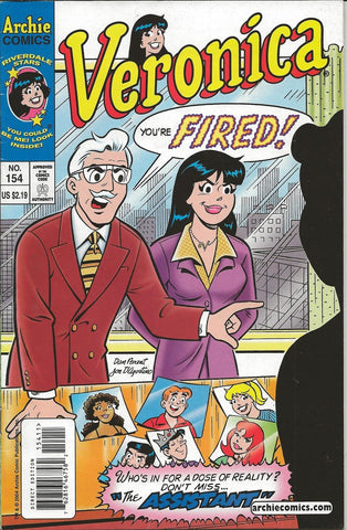 Veronica #154 ORIGINAL Vintage 2004 Archie Comics GGA