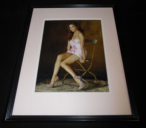 Eva Longoria Signed Framed 11x14 Photo Telenovela Desperate Housewives